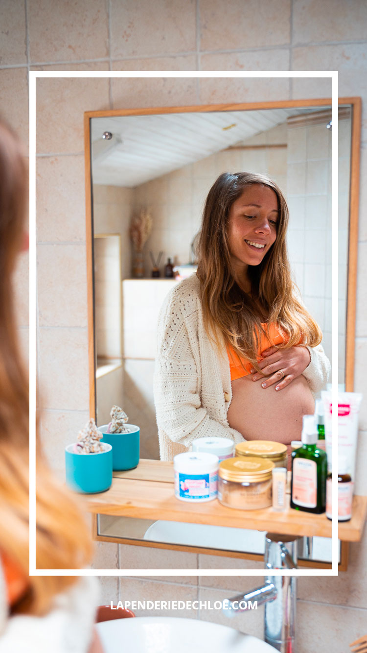 routine beauté enceinte