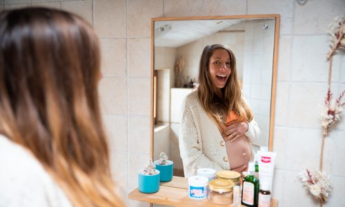 routine beauté enceinte