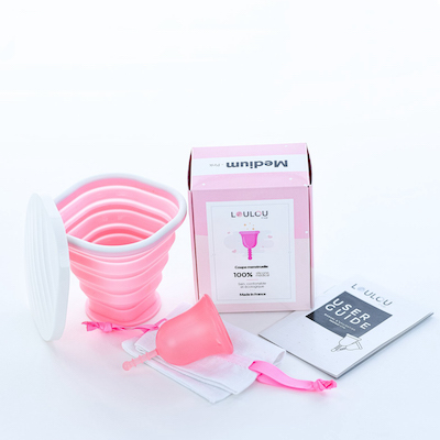 cup menstruelle rose Loulou  Cup