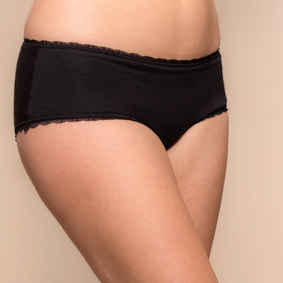 culotte menstruelle cattleya pourprées