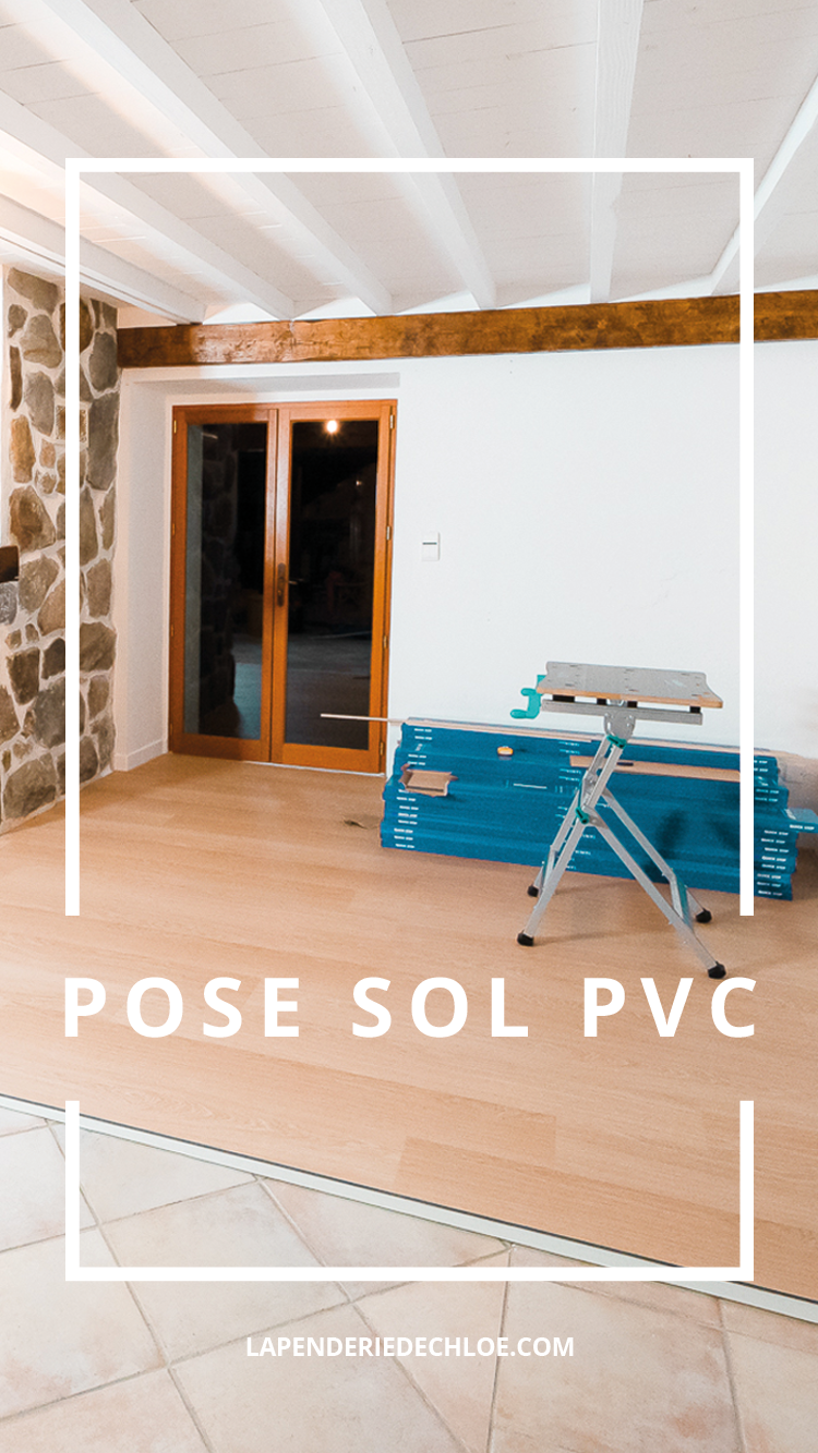 poser lame pvc