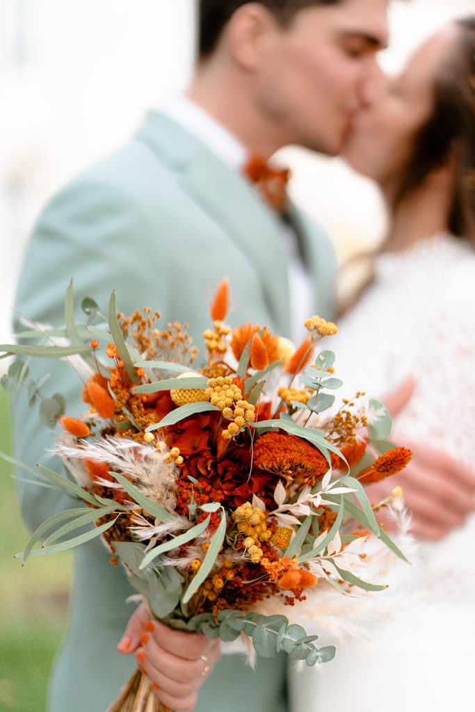 bouquet mariage fleurs séchées