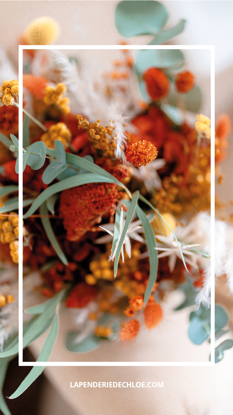 bouquet mariée hiver