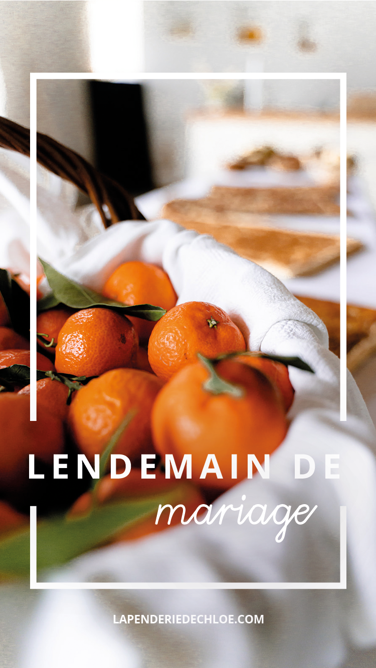 lendemain de mariage original