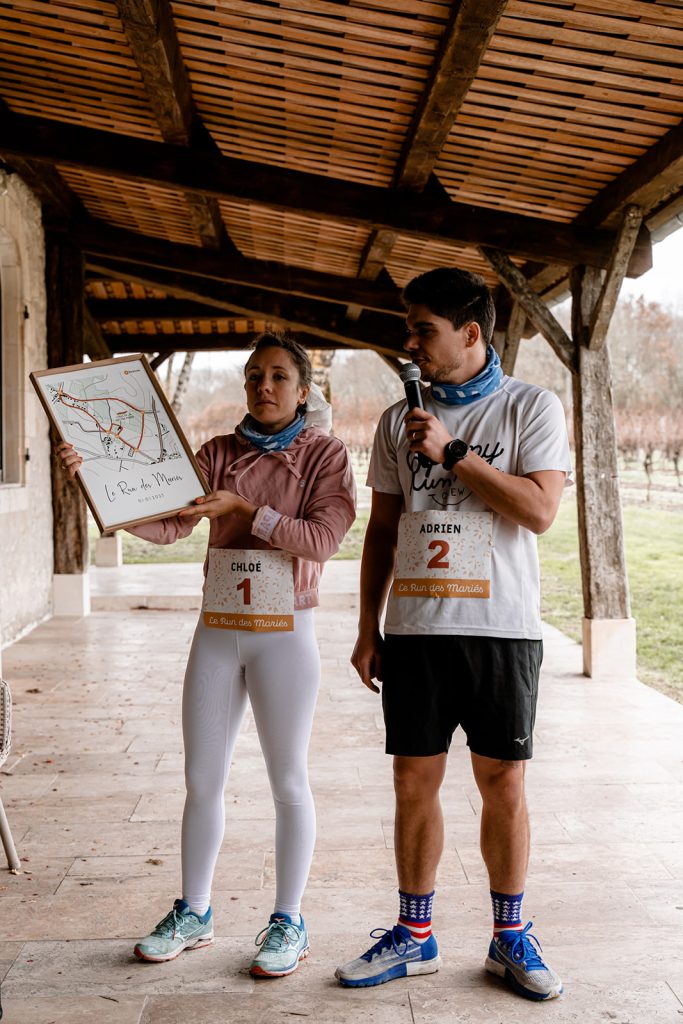 le run des mariés lendemain de mariage original activité sportive