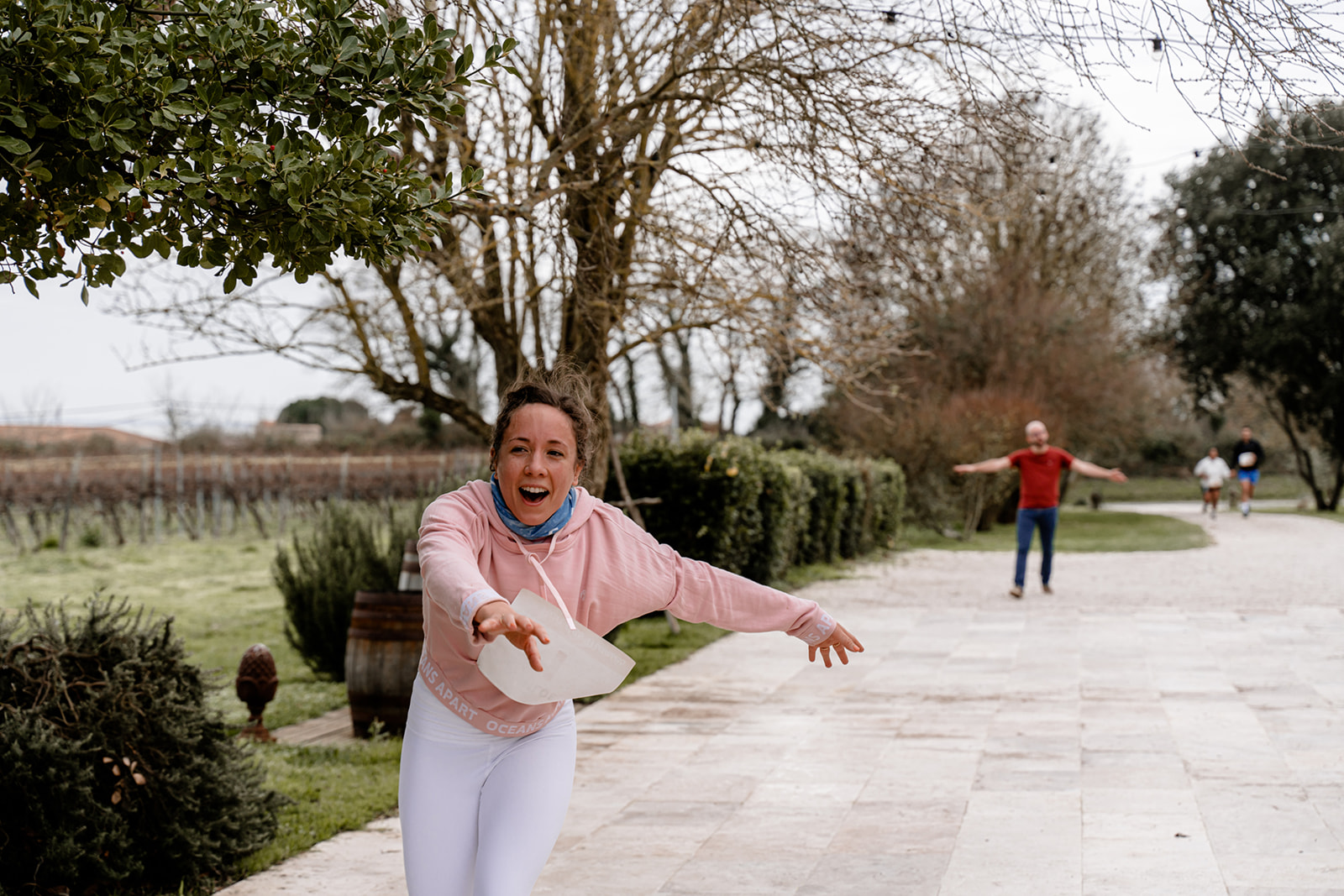 ambiance sportive pour un lendemain de mariage original