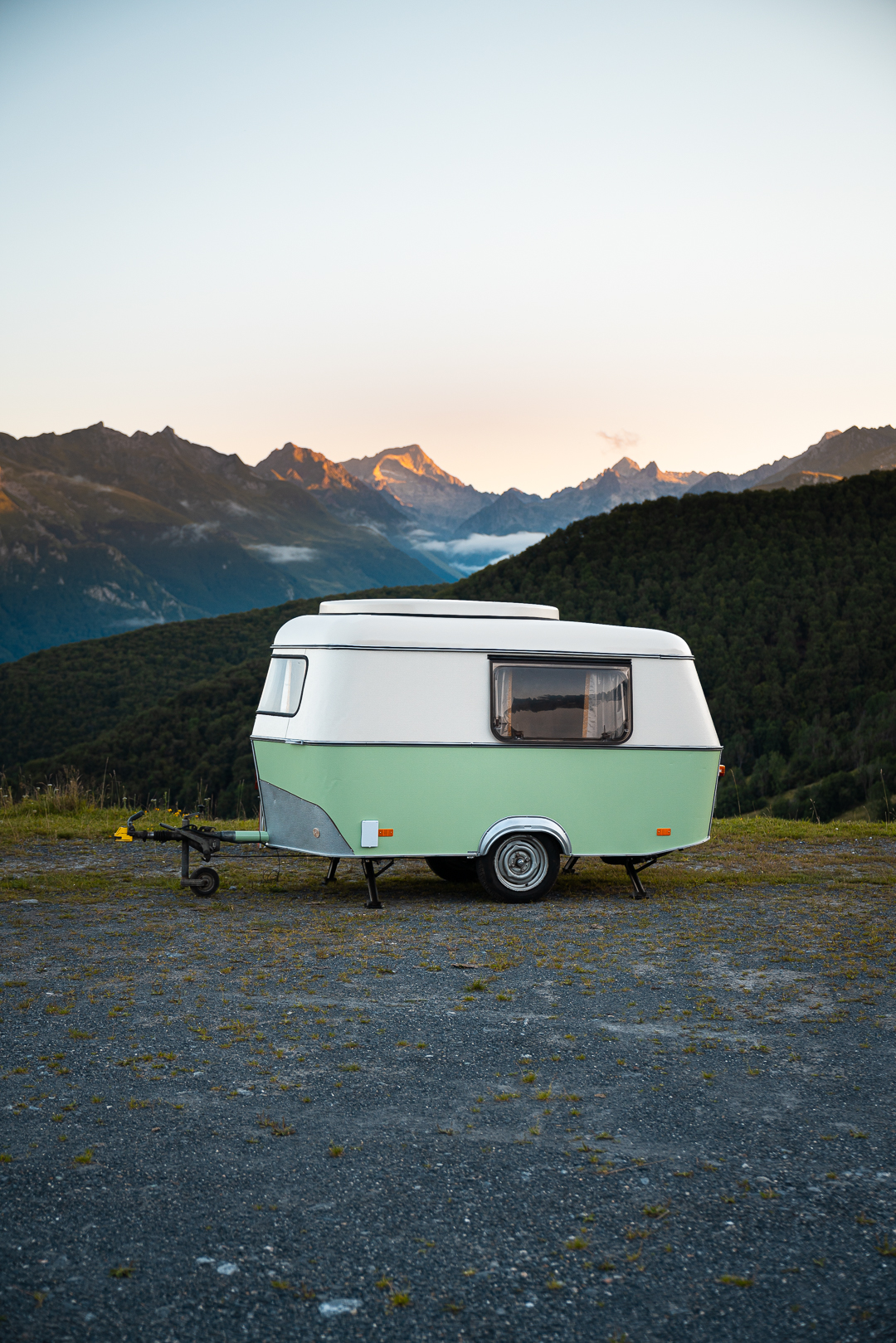 première nuit en caravane