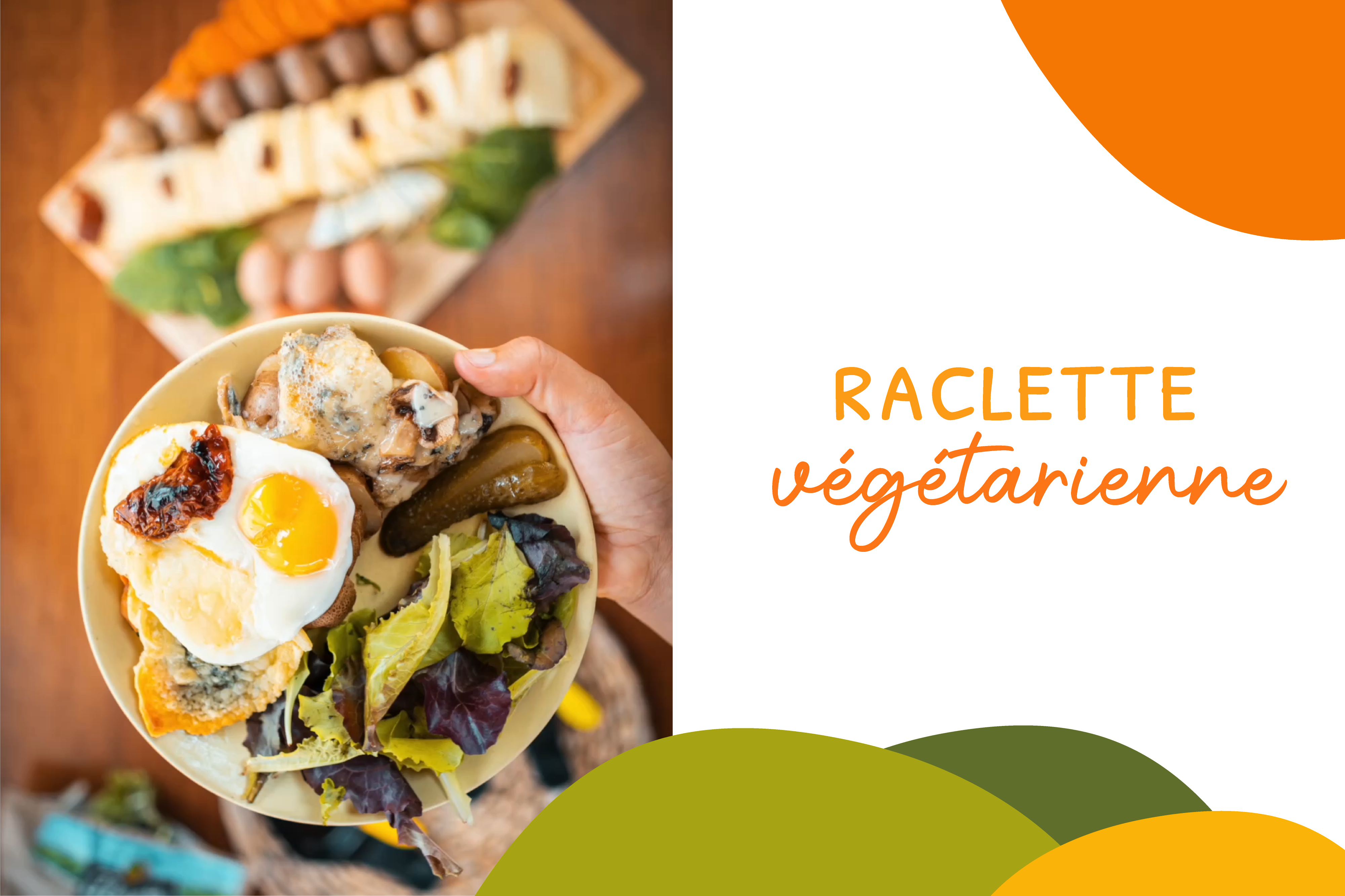 raclette végétarienne