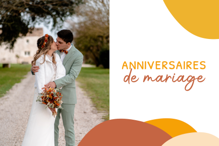Anniversaire de mariage : toutes les noces à fêter