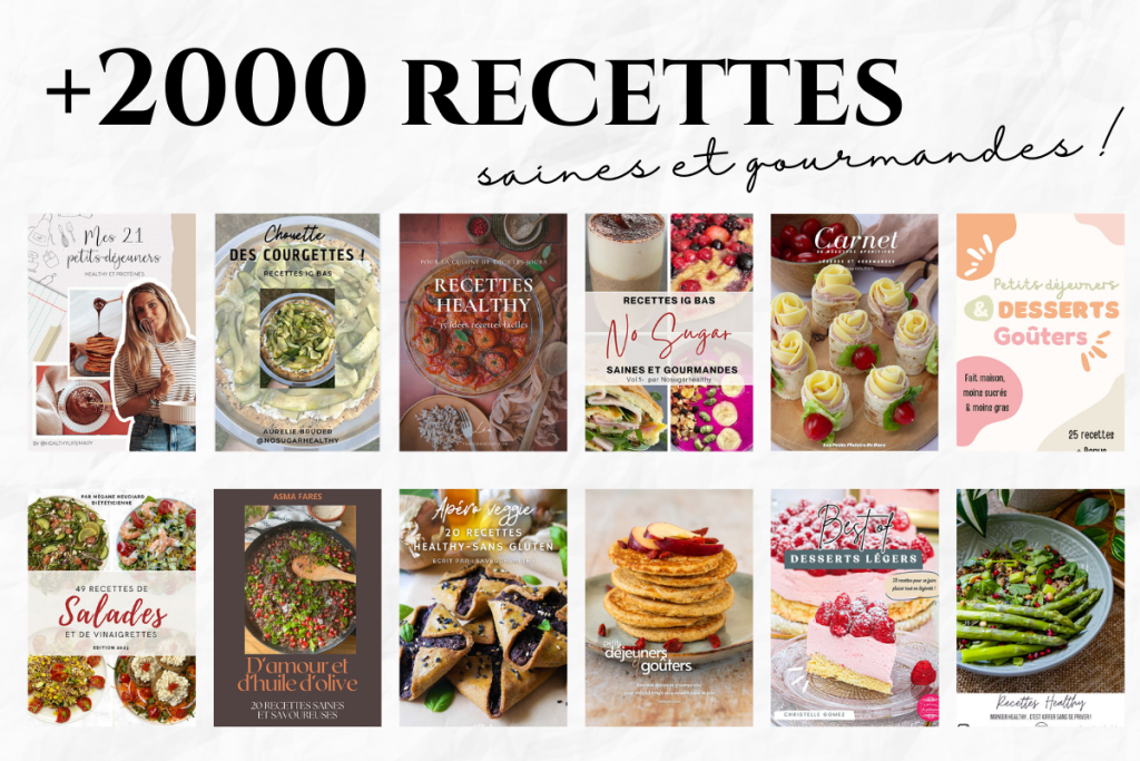 bundle de rentrée pack ebooks cuisine et recettes