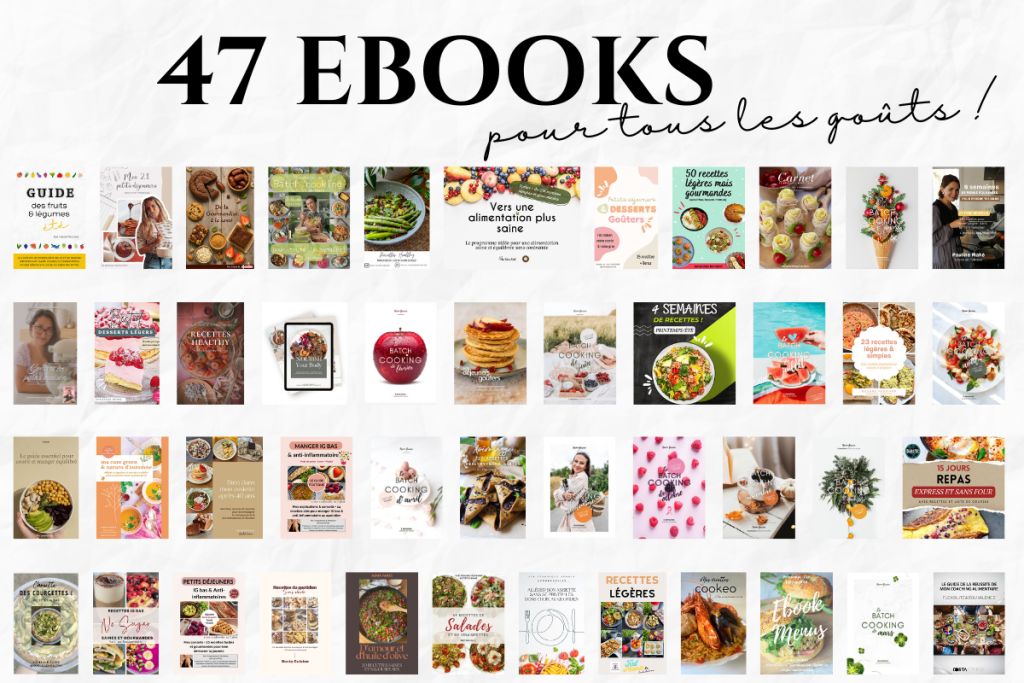 47 ebooks cuisine et recettes pour tous les goûts