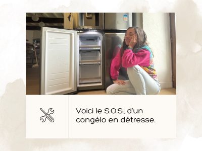 Bonus Réparation : j’ai testé avec mon congélateur !