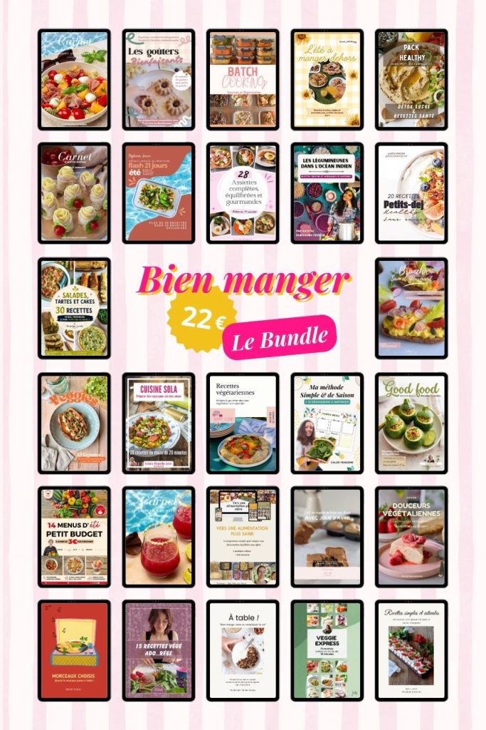 pinterest bundle bien manger ebook cuisine recettes