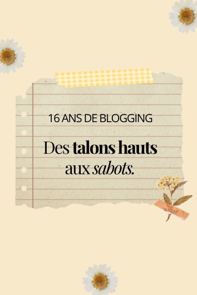 16 ans de blog évolution des talons hauts aux sabots