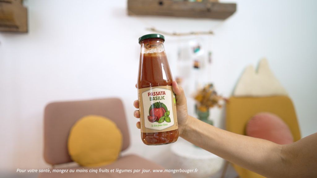 passata tomate basilic du bio pour tous