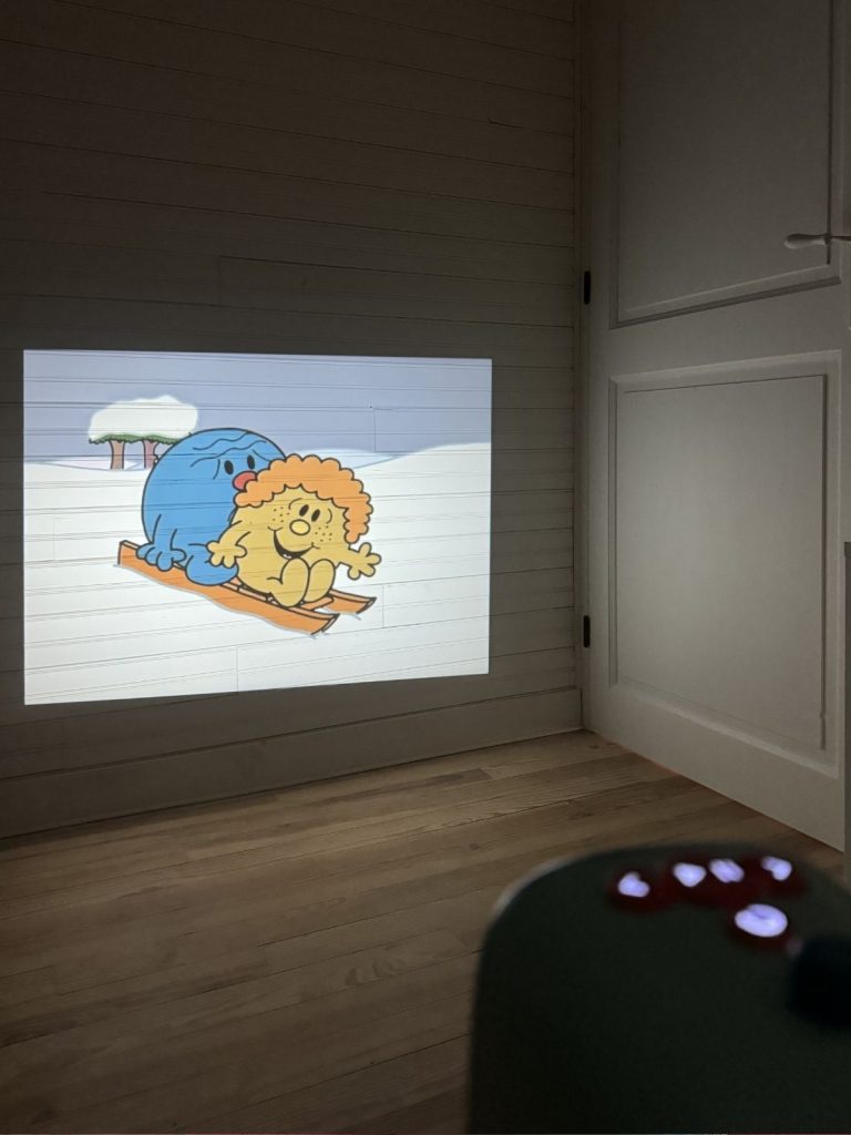 Dessin animé pour enfant sans lumière bleue Monsieur Madame